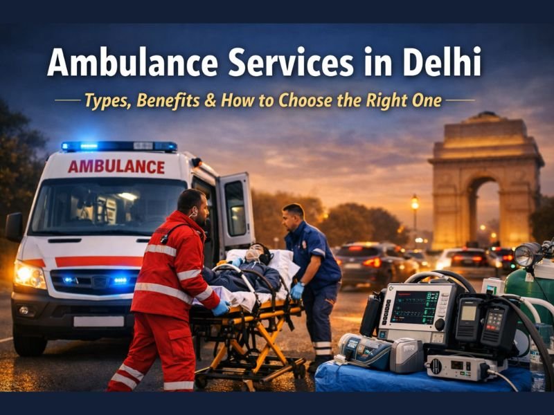 Best Ambulance Services in Delhi: Types, Benefits & How to Choose the Right One