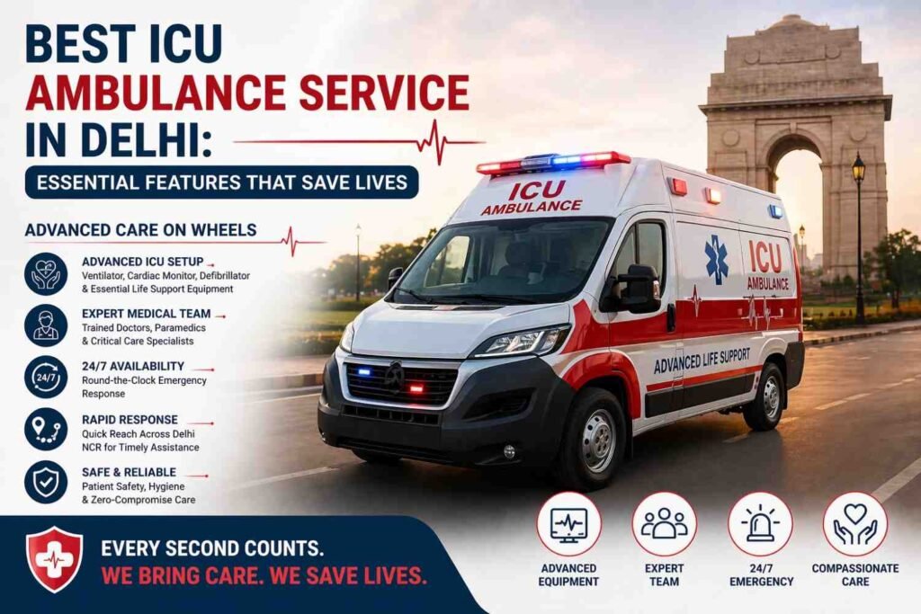 Best ICU Ambulance Service