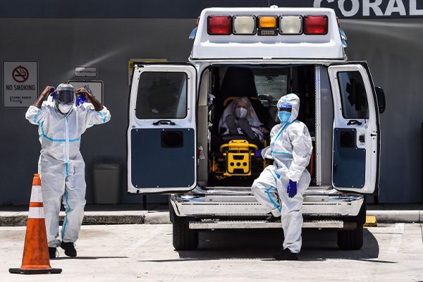 Covid Patient Transfer Ambulance​ in delhi